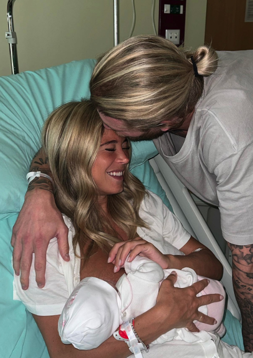 The couple welcomed baby girl Aria in August 2023