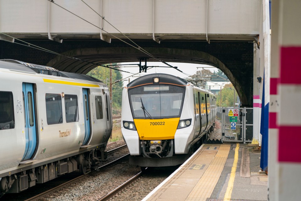 A passenger found the scripts after they were mislaid by an EastEnders actress as she got off a train near the BBC studios (stock picture)