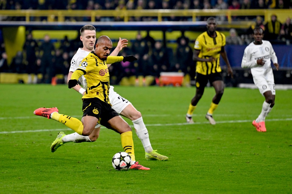 Donyell Malen netted a late winner against Sturm Graz in the Champions League