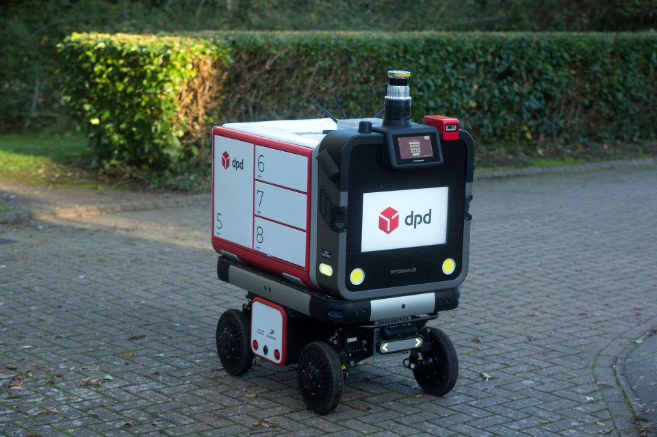 The Ottobot will first be seen in Milton Keynes, Bucks, before a nationwide roll-out