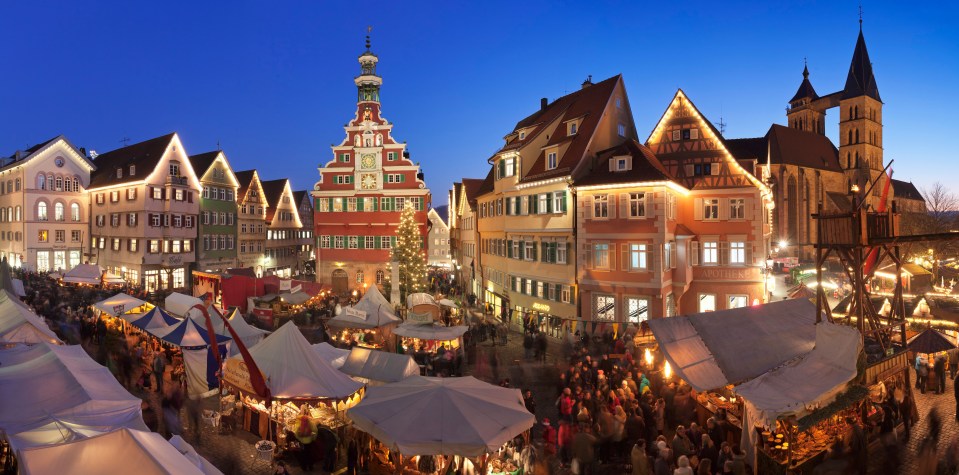 Esslingen am Neckar is located in southern Germany and is just 10 miles south from Stuttgart