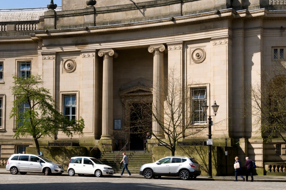 Crews were stationed adjacent to the historic Bolton Magistrates Court