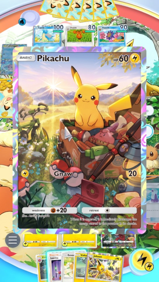 Pikachu's promo card is perfect for taking down the Lapras EX decks