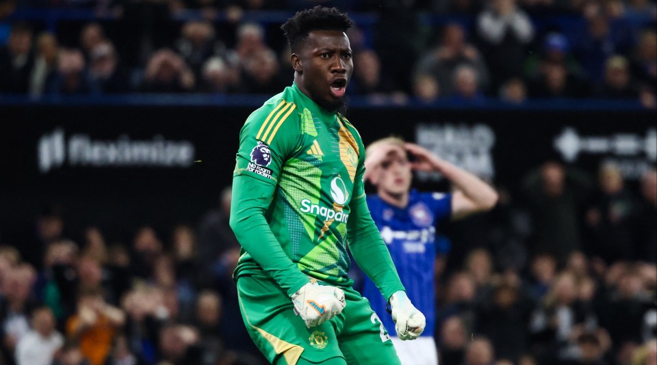 Andre Onana was Man Utd's standout player at Portman Road