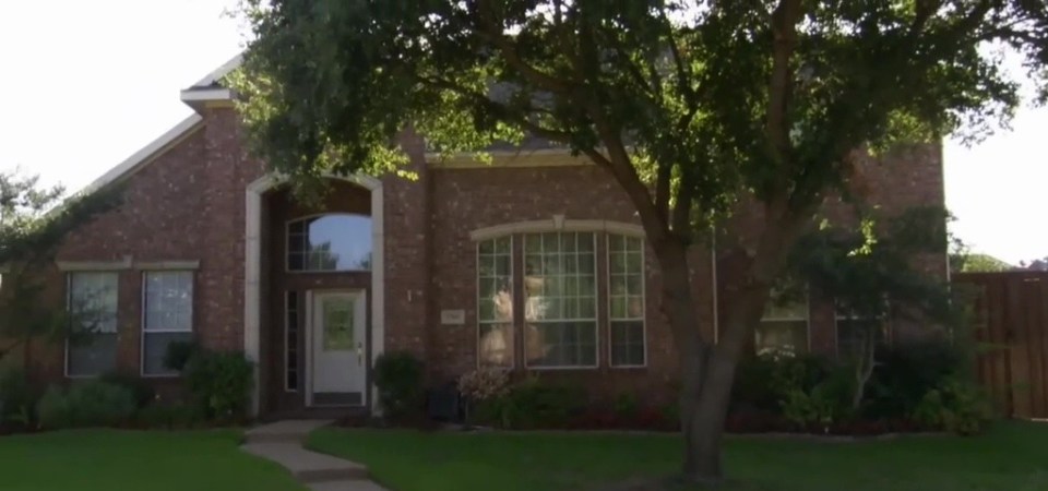 From the front, you'd never know this house was theirs