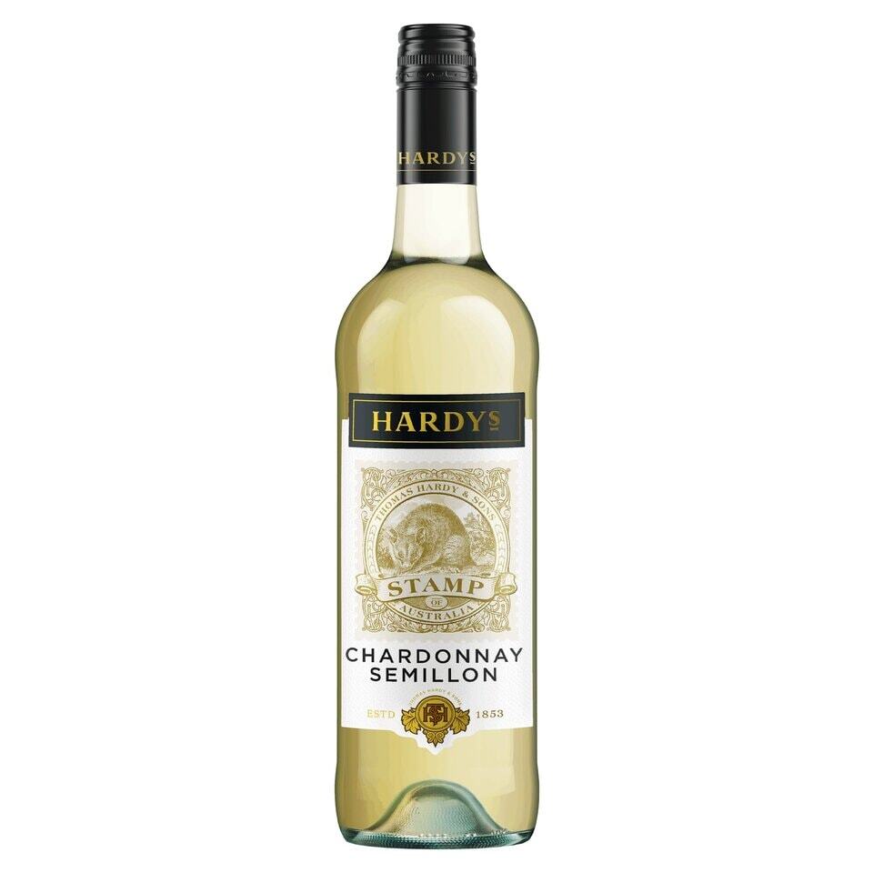 Hardys Stamp Chardonnay Semillon White Wine (Credit: Tesco)