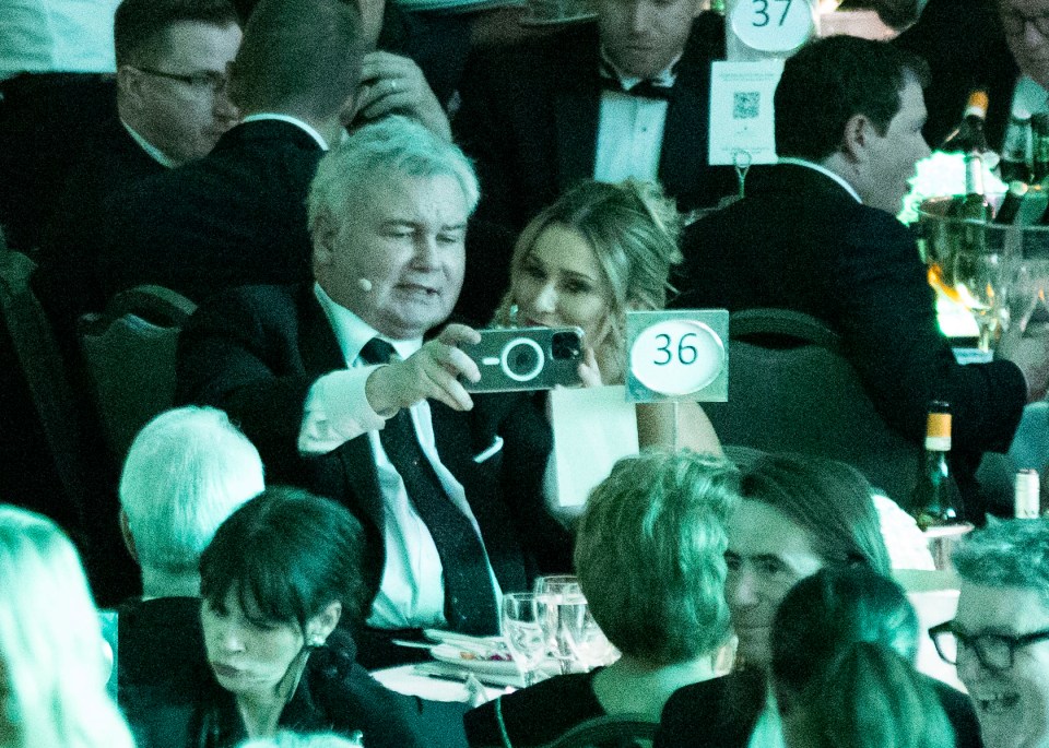 Eamonn Holmes looked smitten with Katie Alexander at an awards ceremony