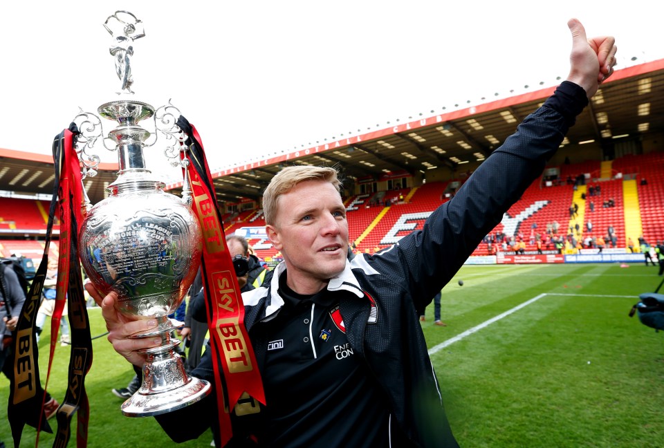 Bournemouth haven't got many trophies to show for their jeweller partner