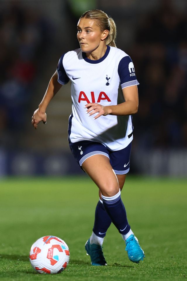 Nilden is now playing for Tottenham in the Women's Super League