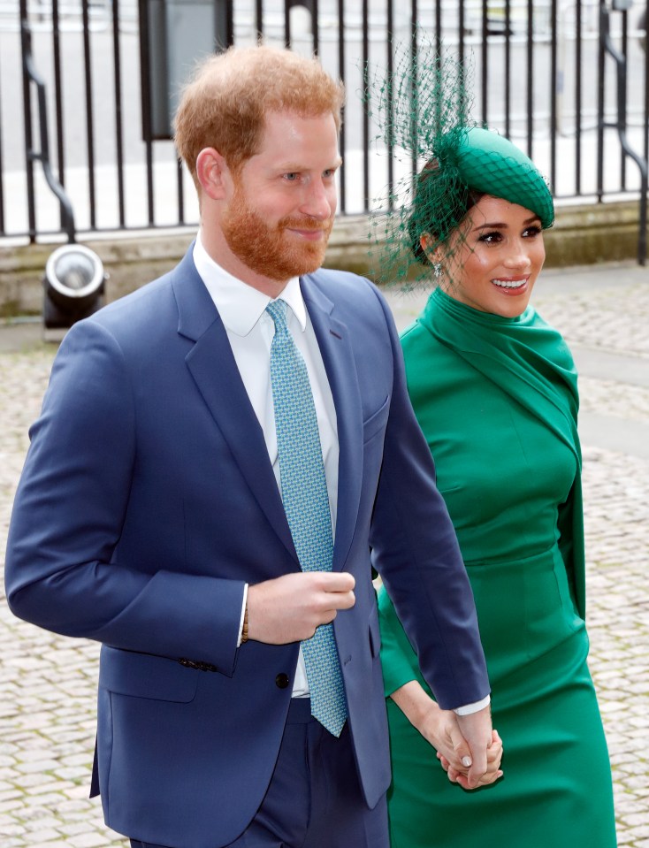 Harry and Meghan Markle stepped down as working royals in 2020