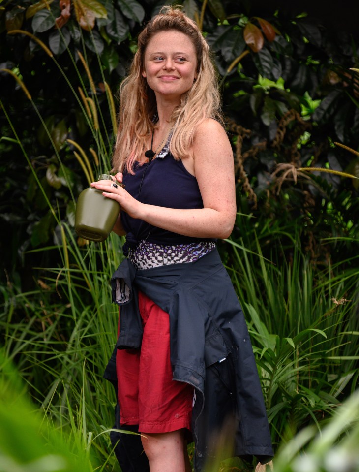 Emily Atack is said to have been paid five figures for her appearance