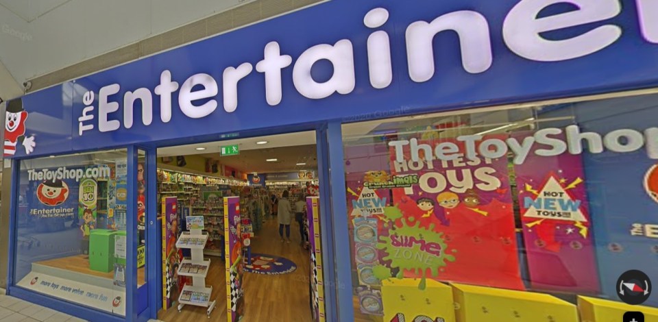 The Entertainer in the Cameron Toll shopping centre is expected to shut by the New Year