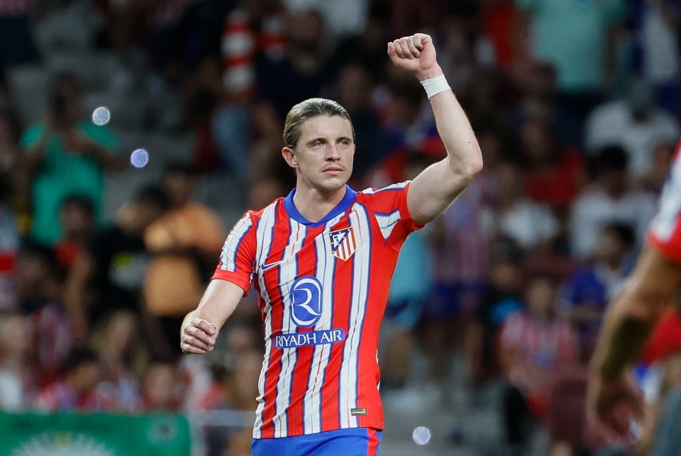 The ace is loving life in Spain with Atletico Madrid