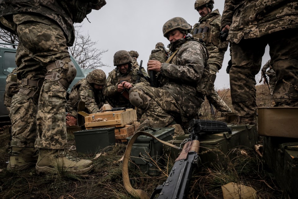 Ukrainian soldiers have been fighting back in fierce battles in the past few days