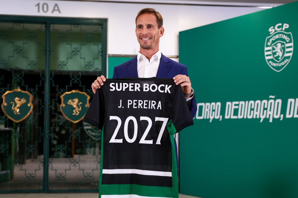 Joao Pereira has been announced as the new Sporting manager