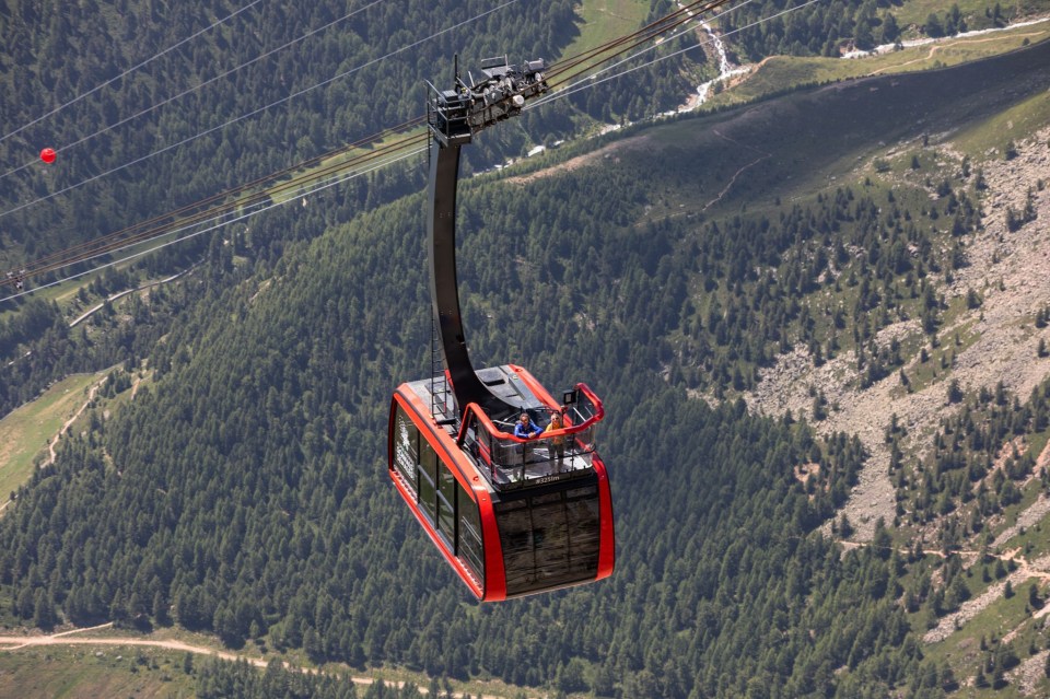 Hotel guests will need to board a cable car from Maso Corto, a nearby Italian village