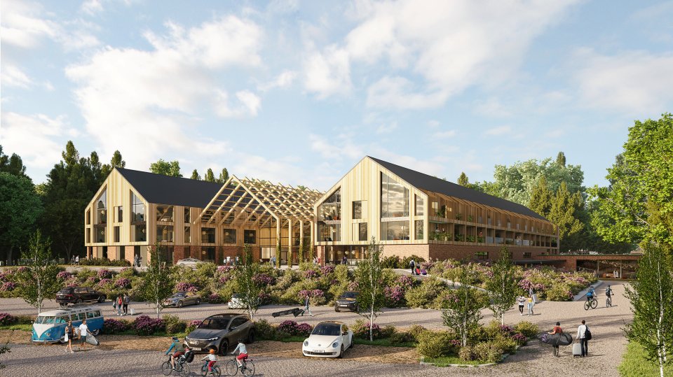 An 120-bed luxury hotel will be part of the attraction