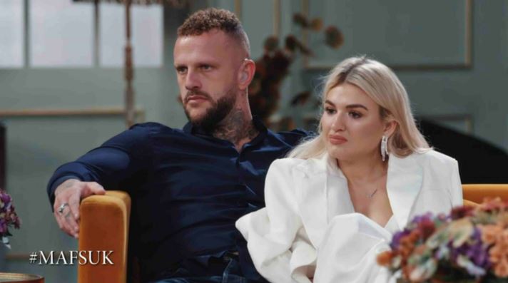 Ross was paired with Sacha Jones in the most recent series of MAFS