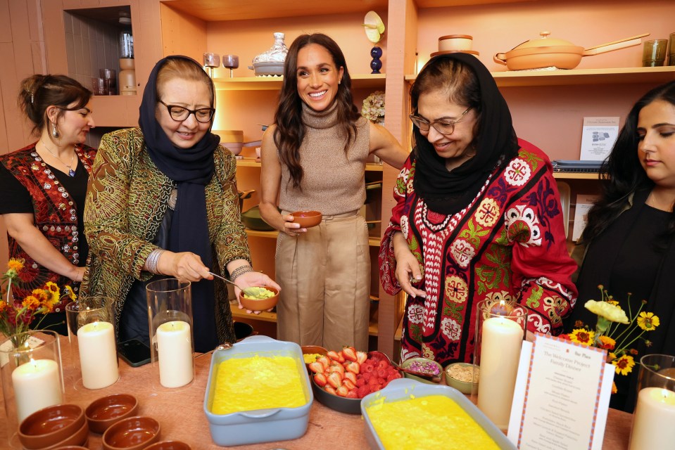 Meghan attended a dinner for Afghan Refugee Women