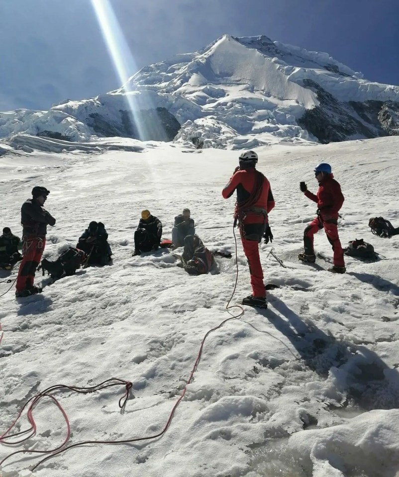 Eric and his team have for long been helping to save lost climbers