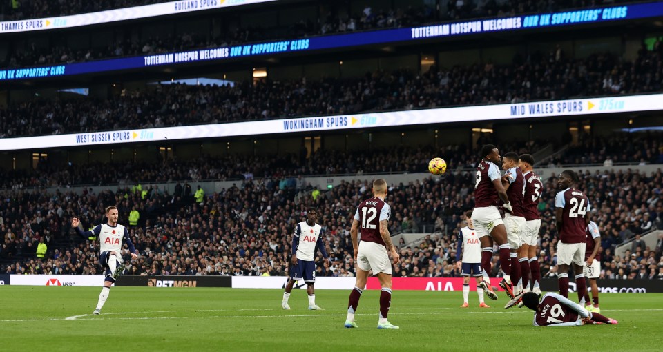 James Maddison added a fourth with a lovely free-kick in stoppage time