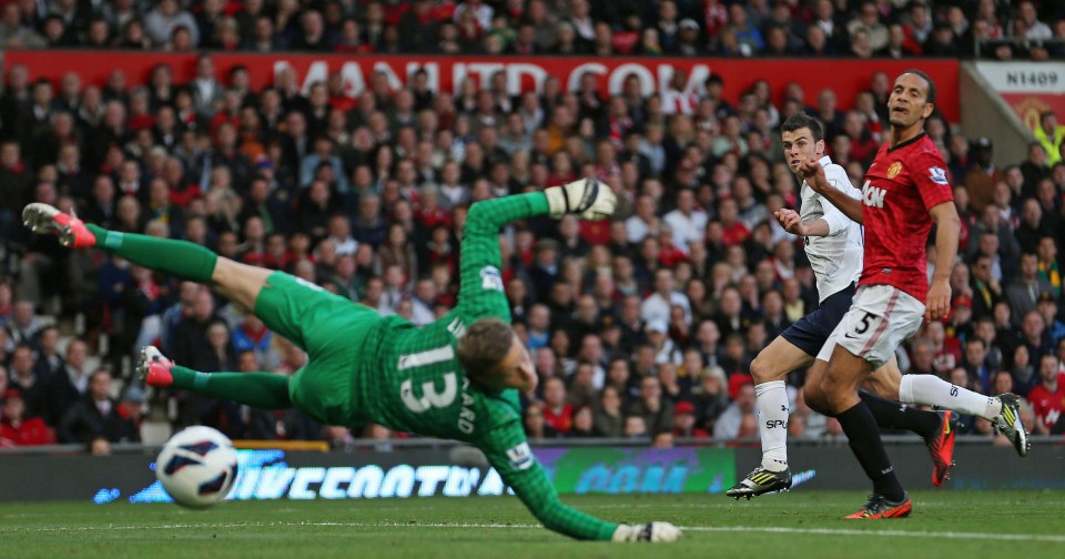 Bale scored in Tottenham's 3-2 win at Old Trafford in 2012