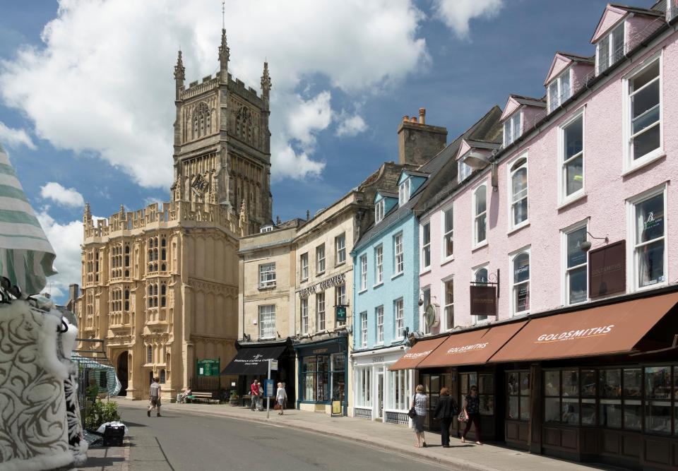 irencester is known for its Roman origins and polo games