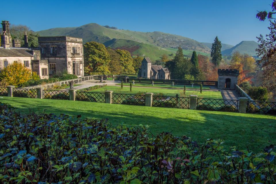 Ilam Hall (pictured) is a huge stately home that was gifted to the National Trust in the 1930s, and it's now used as a Youth Hostel