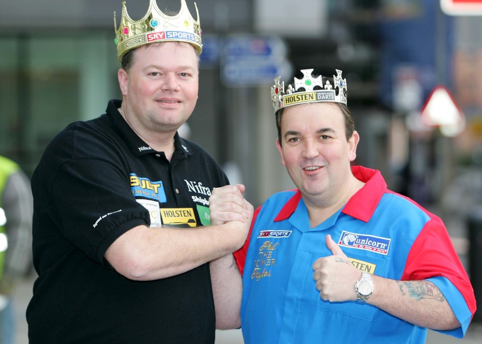 Phil Taylor and Raymond van Barneveld have made the top five