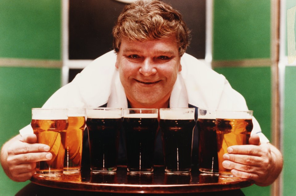 John Thomas 'Jocky' Wilson in 1992