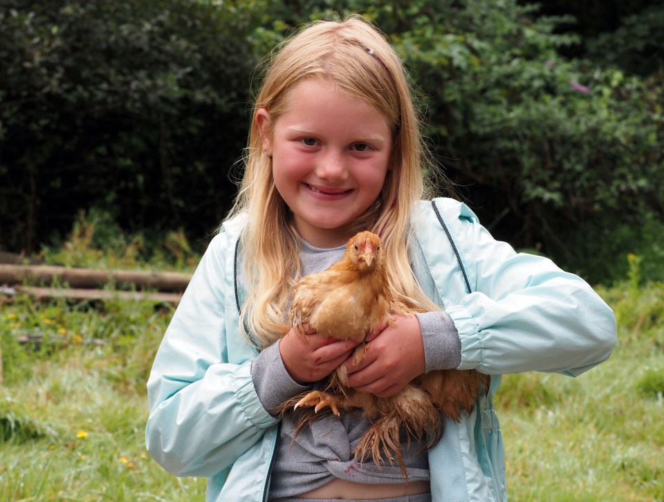 Children become mini farmers for the day at The Farming Mother in Cornwall