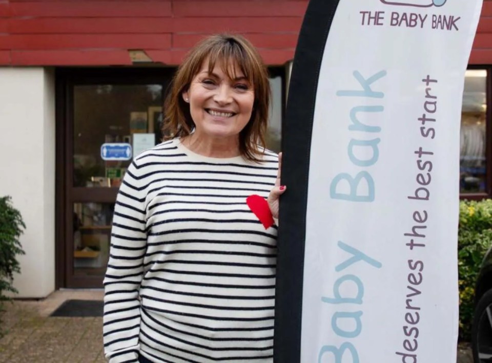 Lorraine Kelly is set to launch new initiative The Big Baby Bank Appeal