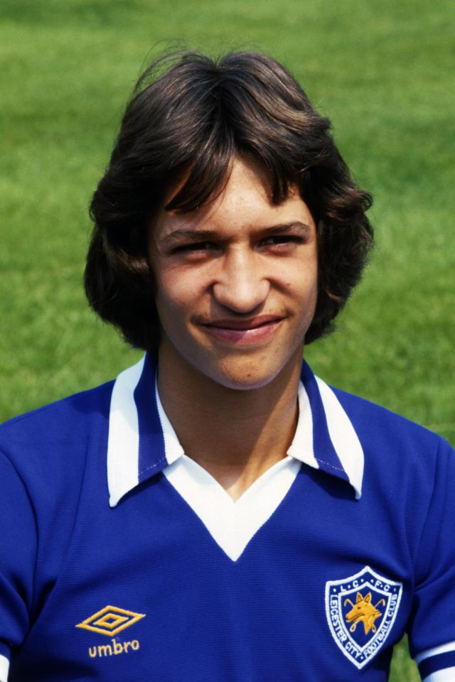 A young Lineker at Leicester City in 1979