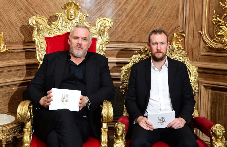 Taskmaster Greg Davies and his sidekick Alex Horne