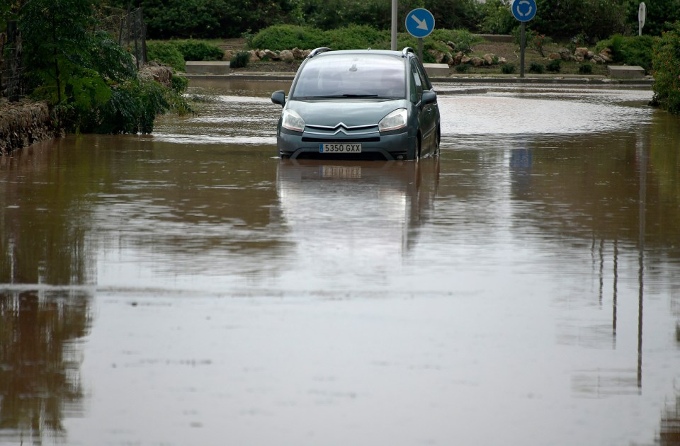 Flooding on Majorca