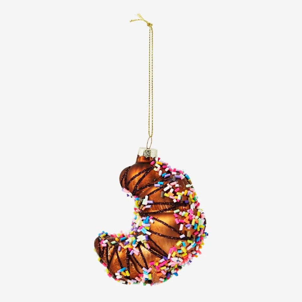 This croissant decoration is £3 from Flying Tiger