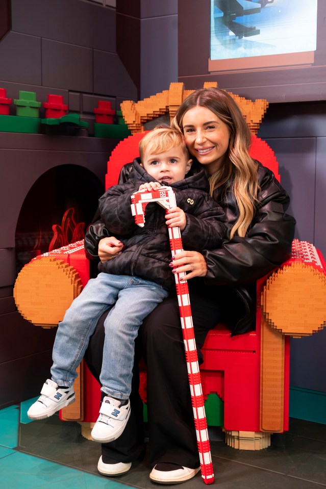 Dani Dyer was also at the store's launch