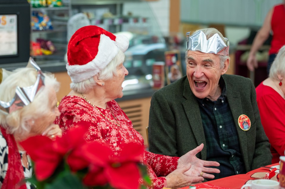 Larry urged everybody to pick up the phone or go and visit someone they think may be on their own this Christmas