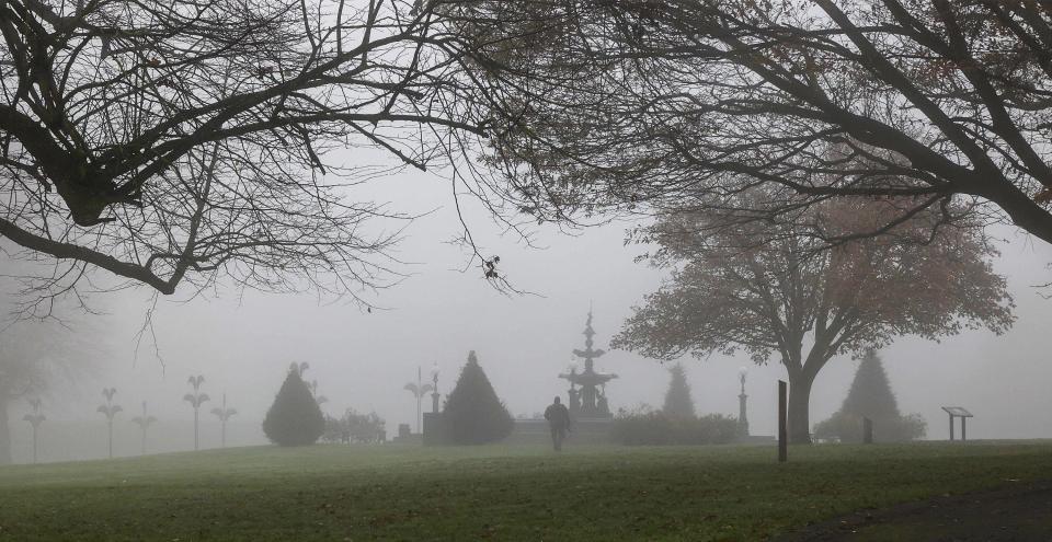 A fog warning was in place for the whole of Northern Ireland overnight