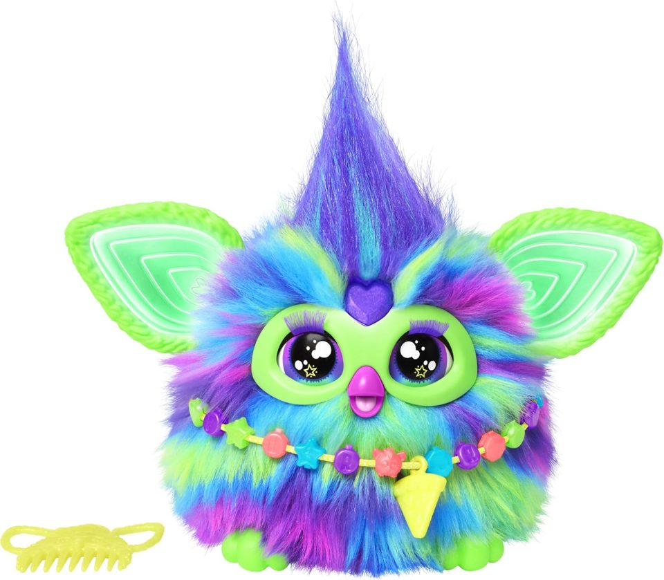 The Furby Galaxy Electronic Plush is another popular toy this Christmas