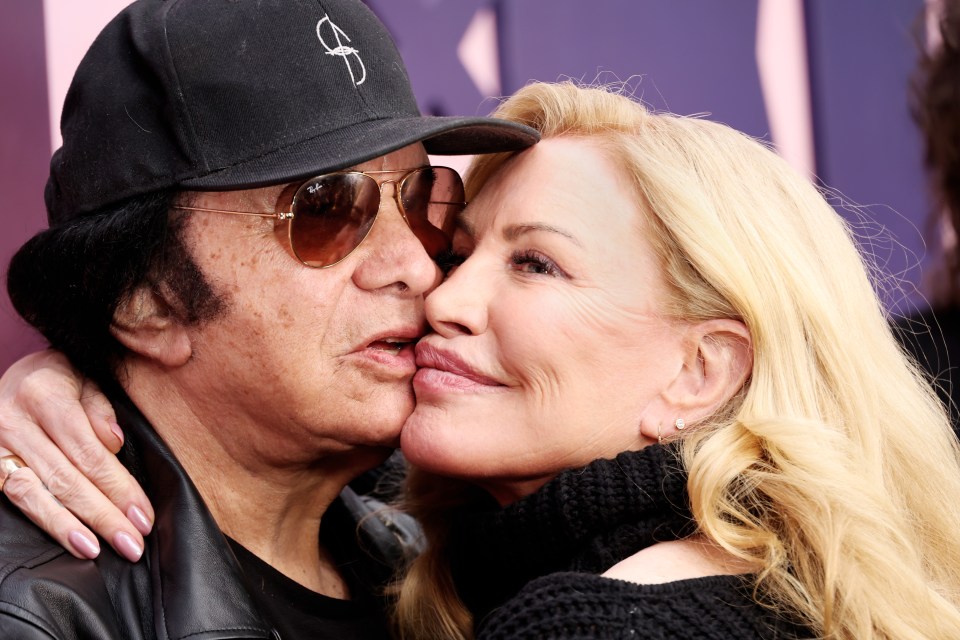 Gene Simmons with his wife, Shannon Tweed