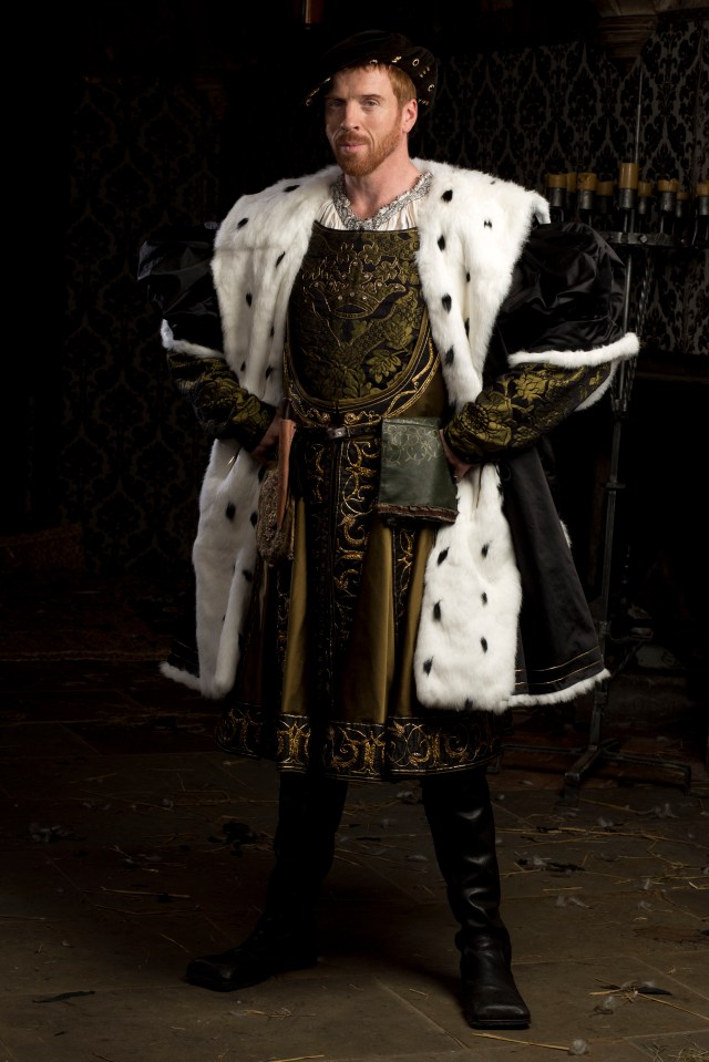 The ruthless Henry VIII is  played by Damian Lewis in Wolf Hall