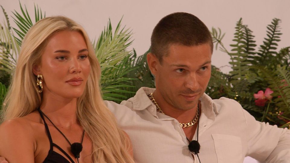 Grace appeared in the Love Island villa during the summer — where she hooked up with Towie star Joey