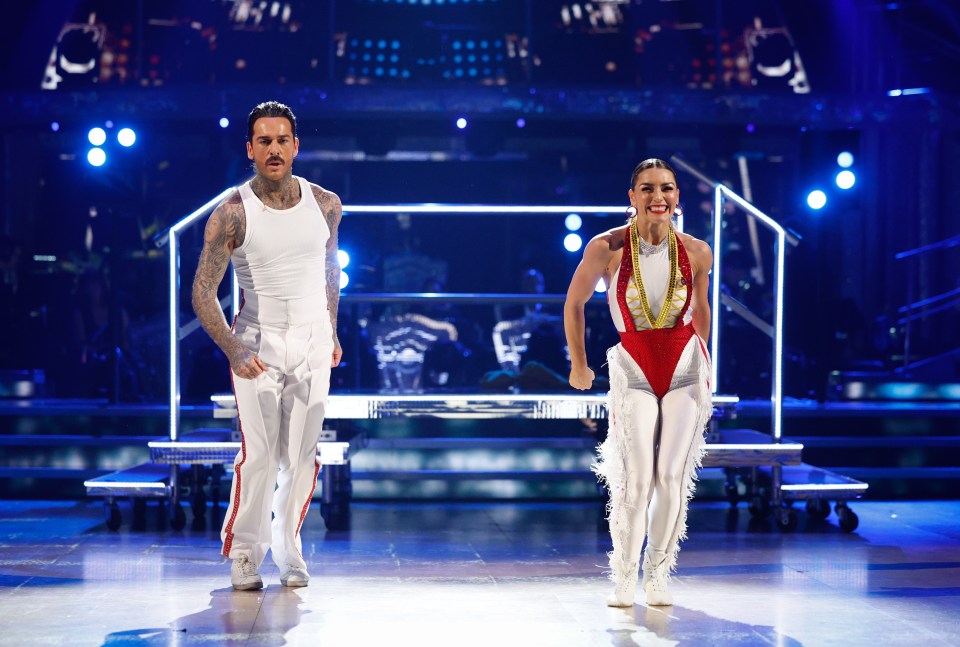 Fans claimed the judges had over-marked Pete Wicks and Jowita Przystal with their Salsa