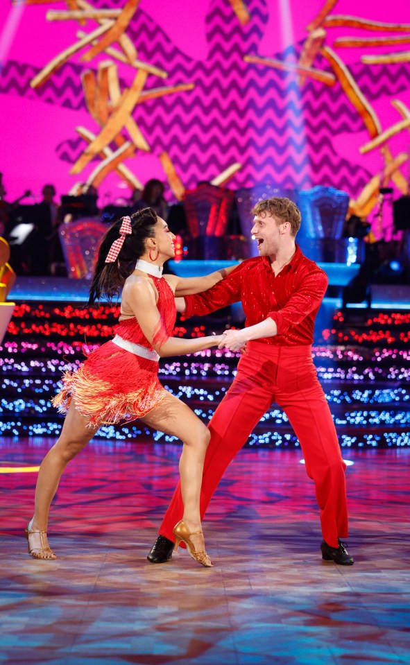 Jamie Borthwick and Michelle Tsiakkas performed in Blackpool over the weekend and even made it through to the 10th week