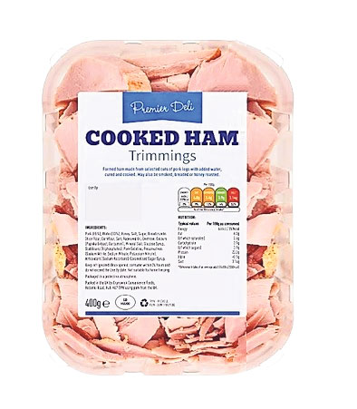 This ham contains four types of sugar and various additives