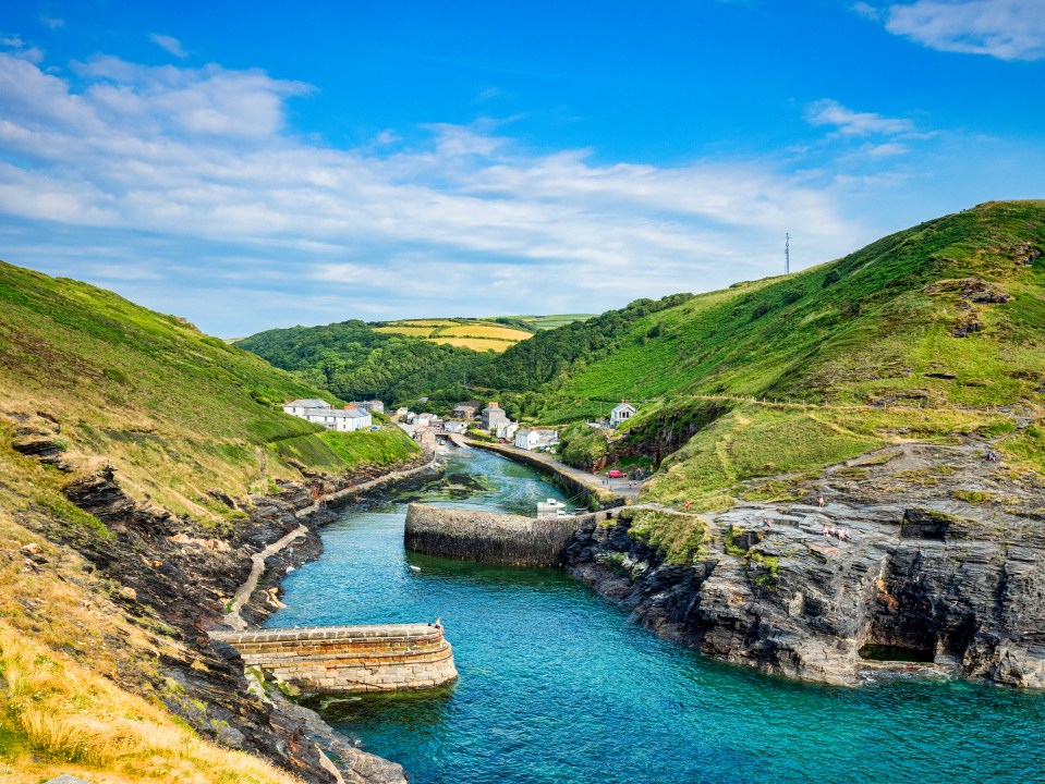 Boscastle is picture perfect, with its narrow cobbled streets and sheltered harbour