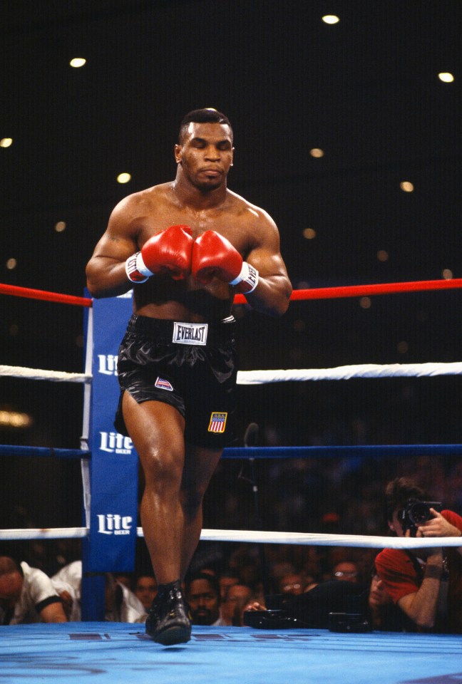 Tyson during his prime in 1986