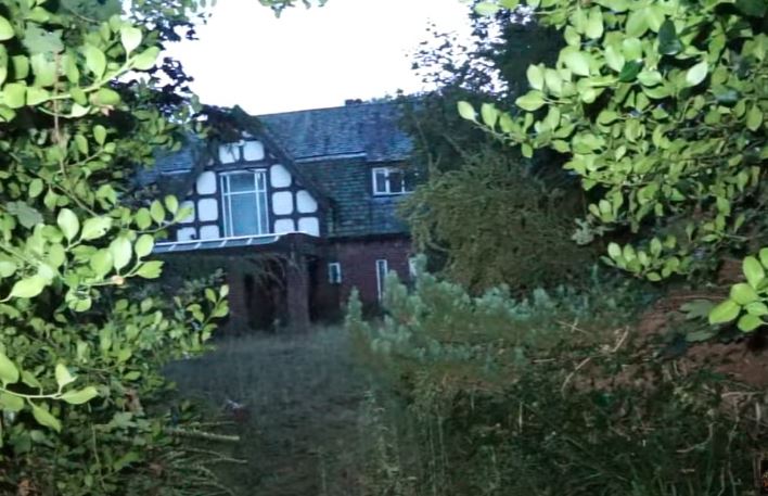 A gang took over his forgotten mansion and turned it into a cannabis factory