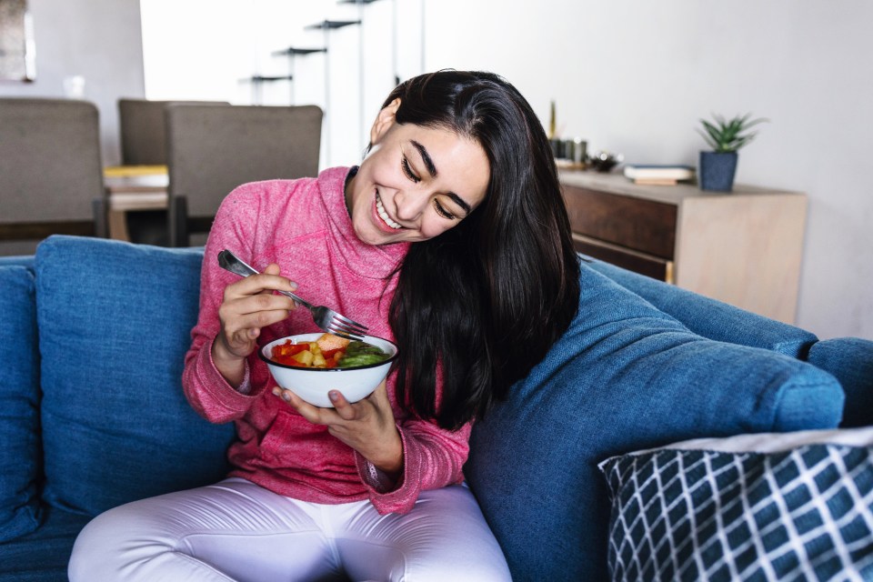 More than 30 per cent of Gen Zs choose to eat their meals on the couch